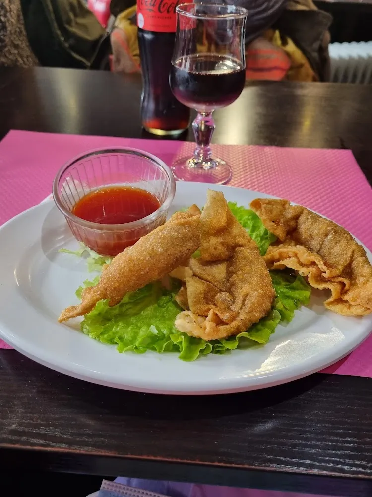 Raviolis Frits Aux Crevettes